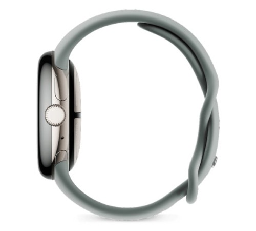 Умные часы Google Pixel Watch 2 LTE в золотом алюминиевом корпусе с ремешком Hazel Active Band