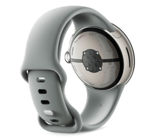 Умные часы Google Pixel Watch 2 LTE в золотом алюминиевом корпусе с ремешком Hazel Active Band