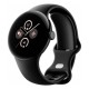 Умные часы Google Pixel Watch 2 LTE в чёрном алюминиевом корпусе с ремешком Obsidian Active Band