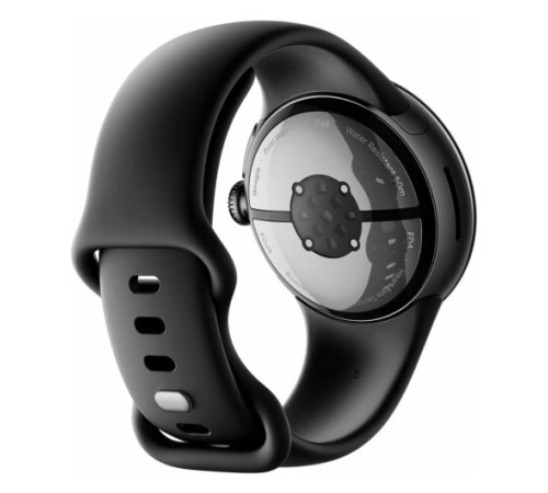 Умные часы Google Pixel Watch 2 LTE в чёрном алюминиевом корпусе с ремешком Obsidian Active Band