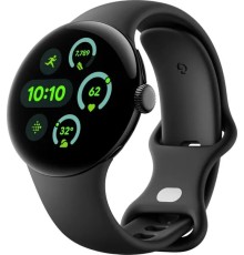Умные часы Google Pixel Watch 3 WiFi 41 mm Matte Black Case / Obsidian Active Band, US