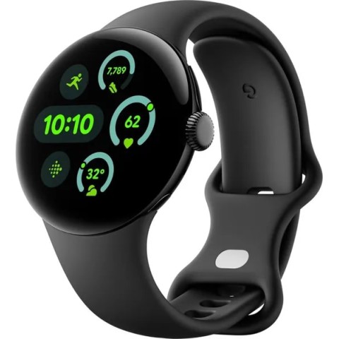 Умные часы Google Pixel Watch 3 WiFi 41 mm Matte Black Case / Obsidian Active Band, US