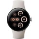 Умные часы Google Pixel Watch 3 41 мм: серебристый корпус и керамическая активная лента