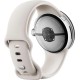 Умные часы Google Pixel Watch 3 41 мм: серебристый корпус и керамическая активная лента