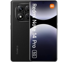 Смартфон Xiaomi Redmi Note 14 Pro 8/256 ГБ EU, 5G, NFC, NanoSIM + nanoSIM/eSIM, черный (slim)