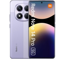 Смартфон Xiaomi Redmi Note 14 Pro 12/256 ГБ EU, 5G, NFC, NanoSIM + nanoSIM/eSIM, фиолетовый