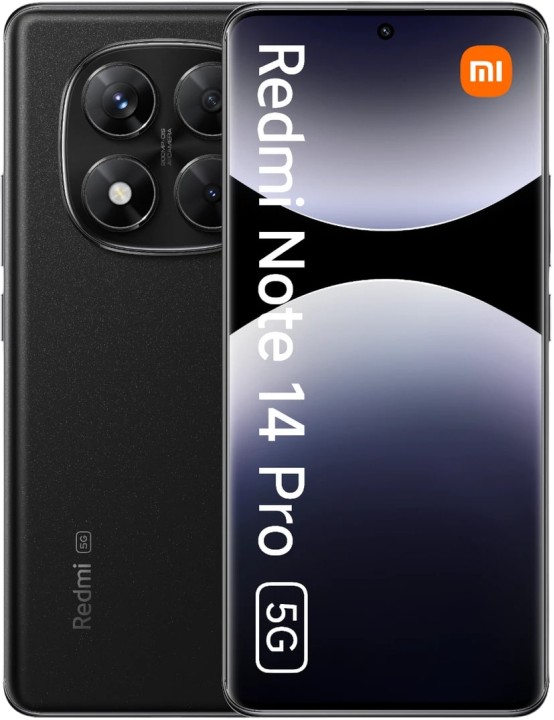 Смартфон Xiaomi Redmi Note 14 Pro 12/256 ГБ EU, NFC, NanoSIM + nanoSIM/eSIM, черный