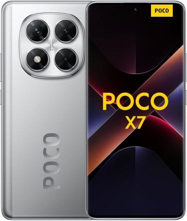 Смартфон Xiaomi POCO X7 5G 8/256ГБ, EU, Dual nano SIM, серебристый