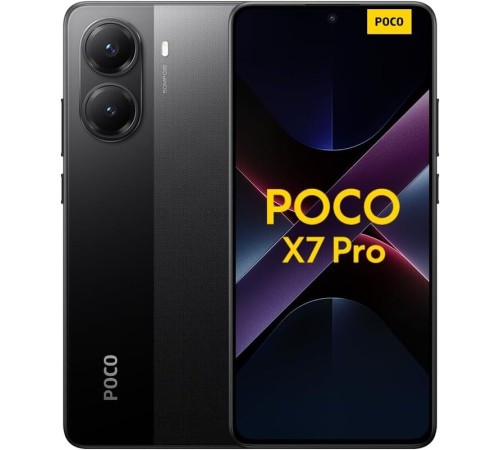 Смартфон Xiaomi POCO X7 Pro 5G 12/512 ГБ, EU, Dual nano-SIM, чёрный — мощный выбор для ценителей скорости и качества.