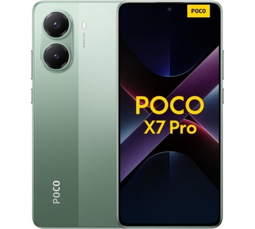 Смартфон Xiaomi POCO X7 Pro 5G 12/512 ГБ, EU, Dual nano SIM — стильный зелёный девайс для истинных ценителей технологий.