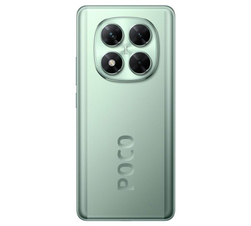 Смартфон Xiaomi POCO X7 5G 12/512 ГБ — зелёный POCO с поддержкой 5G и Dual nano-SIM.