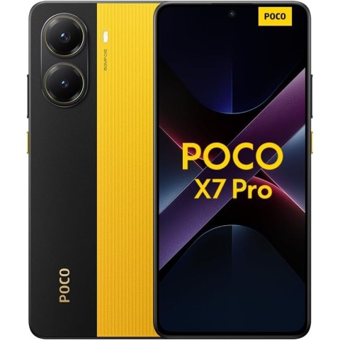 Смартфон Xiaomi POCO X7 Pro 5G 12/256ГБ, EU, Dual nano SIM, желтый