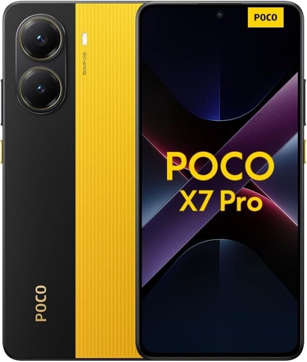 Смартфон Xiaomi POCO X7 Pro 5G 12/256ГБ, EU, Dual nano SIM, желтый