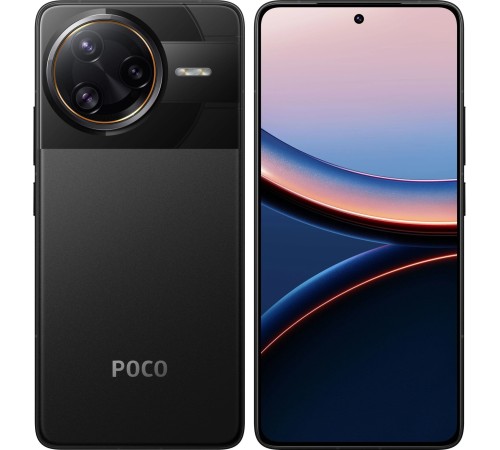 Смартфон Xiaomi POCO F7 Ultra 5G 12/256 ГБ — мощный девайс в чёрном цвете на две nano-SIM