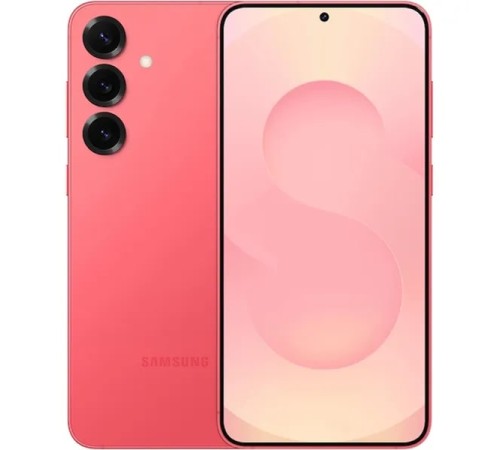 Смартфон Samsung Galaxy S25 12/256 Гб, Coral Red, поддержка nanoSIM + eSIM