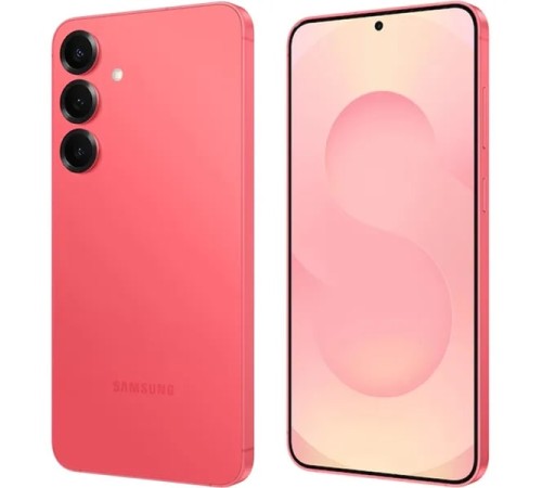 Смартфон Samsung Galaxy S25 12/256 Гб, Coral Red, поддержка nanoSIM + eSIM
