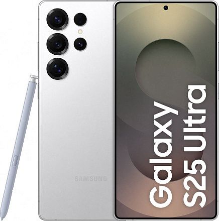 Смартфон Samsung Galaxy S25 Ultra 12/1024, nanoSIM + nano SIM/eSIM, Titanium Silver
