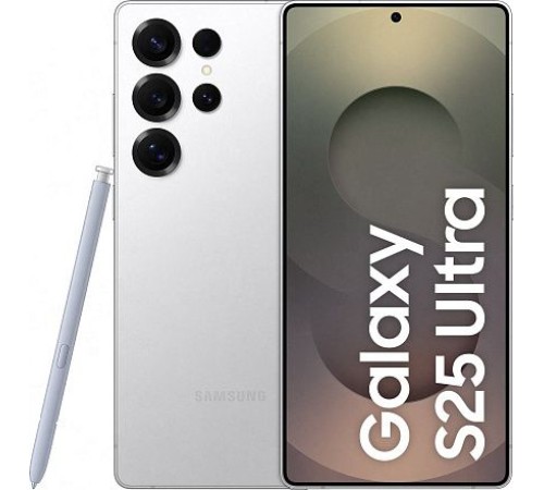 Смартфон Samsung Galaxy S25 Ultra 12/512 ГБ, nanoSIM + nanoSIM/eSIM, цвет Titanium Silver