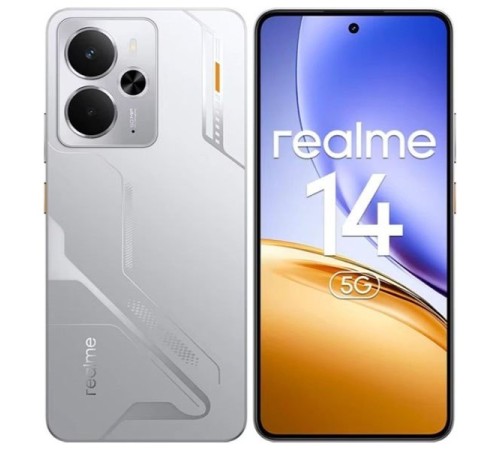 Смартфон Realme 14 5G 8/256 ГБ Silver, серебристый