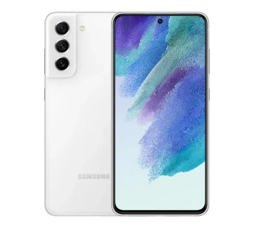 Белый смартфон Samsung Galaxy S21 FE 8/128 ГБ Dual nano SIM (SM-G990B2)