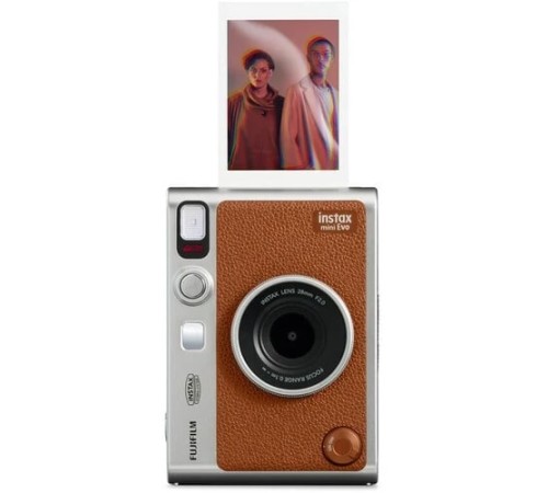 Моментальная печать в каждом кадре: Fujifilm Instax Mini Evo Brown