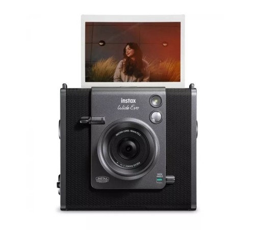Fujifilm Instax Mini Wide EVO Black: фотоаппарат моментальной печати для ярких моментов