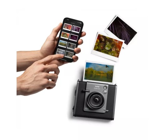 Fujifilm Instax Mini Wide EVO Black: фотоаппарат моментальной печати для ярких моментов