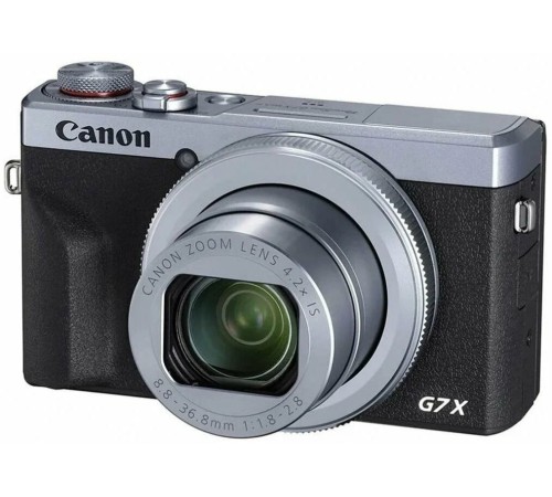 Фотоаппарат Canon PowerShot G7 X Mark III, silver