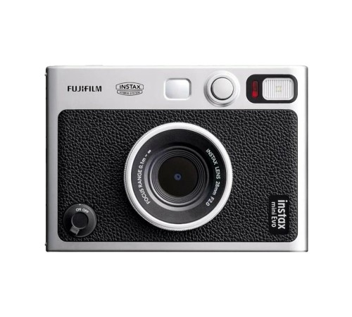 Fujifilm Instax Mini Evo Black: фотоаппарат моментальной печати