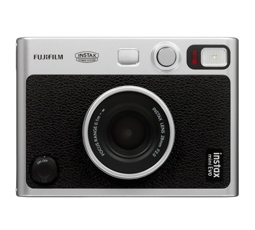 Fujifilm Instax Mini Evo Black: фотоаппарат моментальной печати