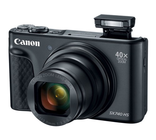 Фотоаппарат Canon PowerShot SX740 HS Black, черный