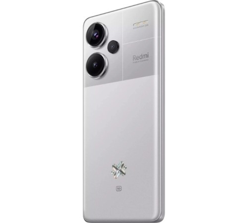 Смартфон Xiaomi Redmi Note 13 Pro Plus 5G 12/512 GB в серебристом цвете (Mystic Silver)