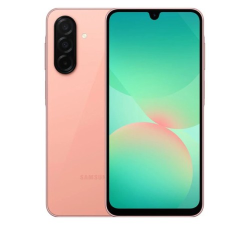 Смартфон Samsung Galaxy A26 5G 6/128 ГБ Dual nano-SIM в персиковом розовом цвете