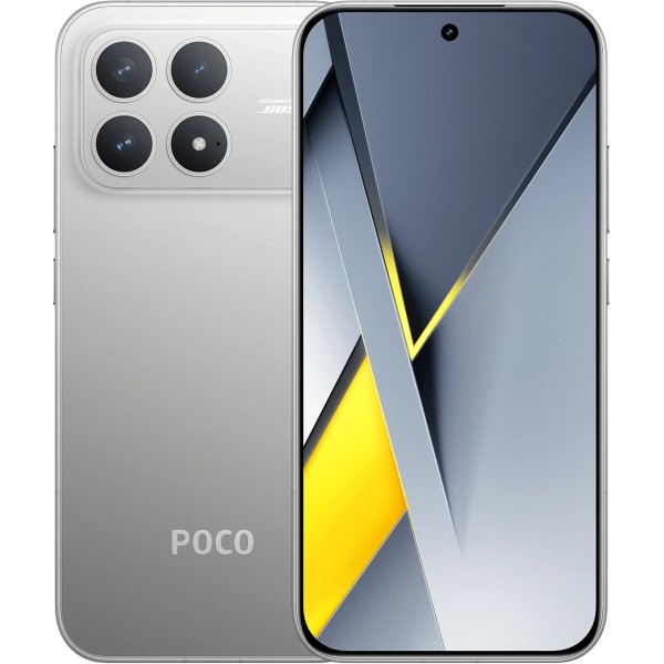Смартфон POCO F8 Pro 5G 12/512GB Silver