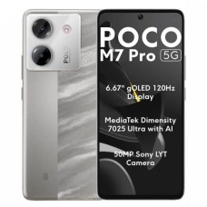 Смартфон POCO M7 Pro 5G 12/512GB Lunar Dust (Серебристый)