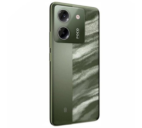 Смартфон POCO M7 Pro 5G 12/256GB Olive Twilight — стильный и мощный гаджет в зелёном цвете.
