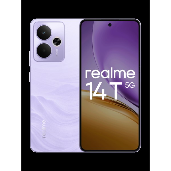 Смартфон Realme 14T 12/256 ГБ, Dual nano SIM, фиолетовый