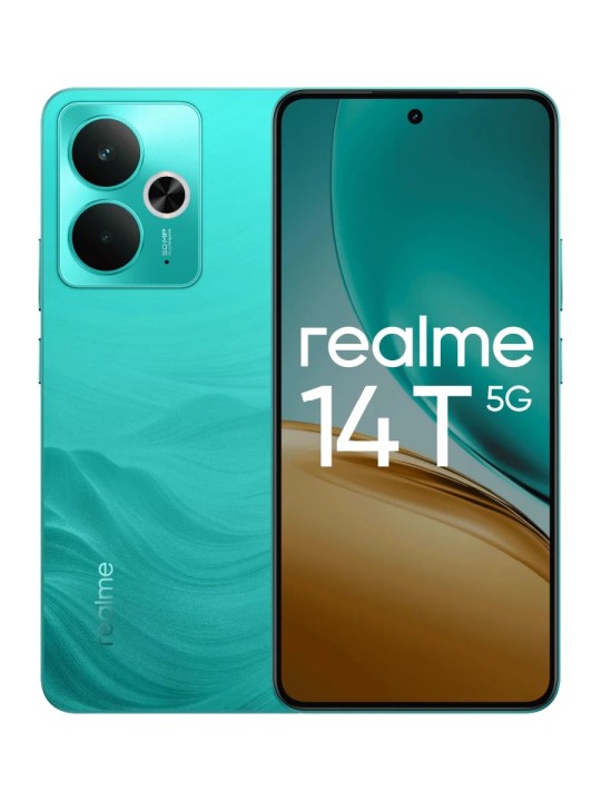 Смартфон Realme 14T 8/128 ГБ, Dual nano SIM, зеленый