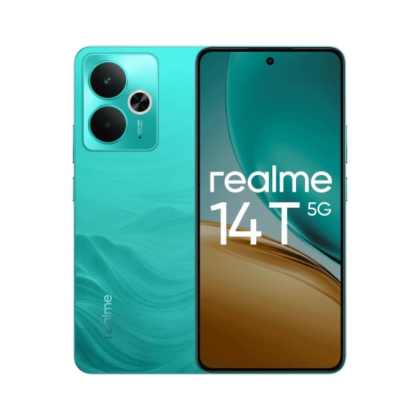 Смартфон Realme 14T 8/128 ГБ, Dual nano SIM, зеленый