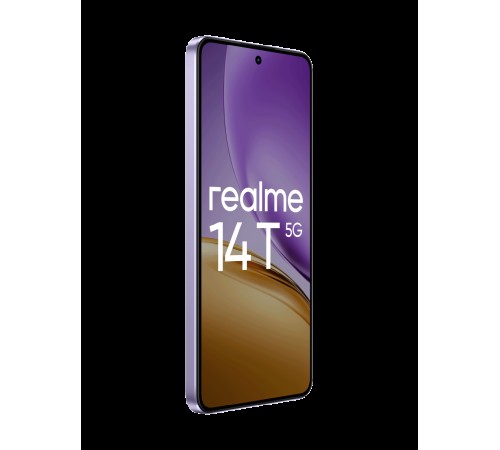 Смартфон Realme 14T 8/128 ГБ, Dual nano SIM, фиолетовый