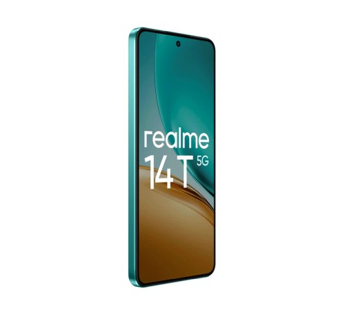 Realme 14T 8/256 ГБ RU в зелёном цвете: мощный смартфон с Dual nano SIM