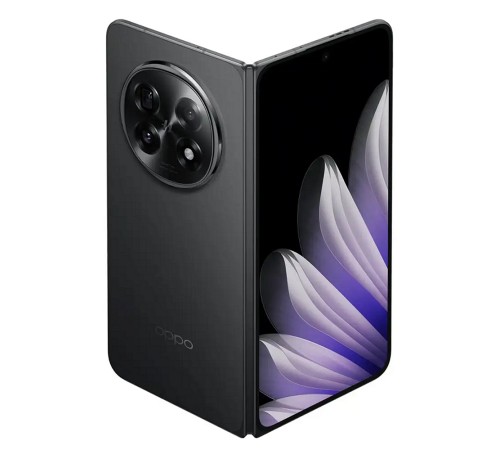 Смартфон Oppo Find N5 16/512Gb Cosmic Black — мощный гаджет в чёрном цвете.