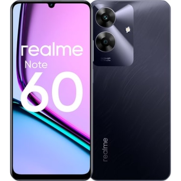 Смартфон Realme Note 60 6/128GB Dual nanoSIM, черный