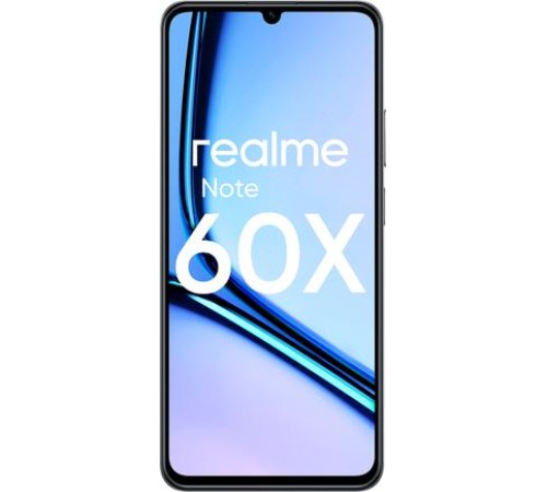 Смартфон Realme Note 60x 4/128GB Dual nanoSIM в чёрном цвете — официальная версия для РФ