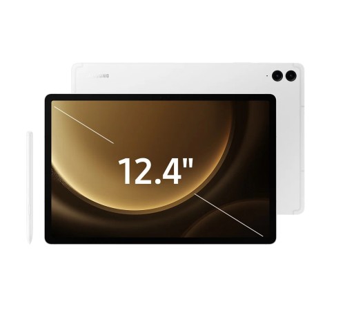 Планшет Samsung Galaxy Tab S9 FE Plus Wi-Fi 8/128ГБ серебристый — мощный помощник для работы и развлечений
