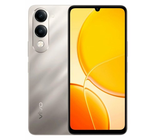 Смартфон Vivo Y04 4G 4/128 ГБ RU в золотом цвете — мощный выбор для вас!