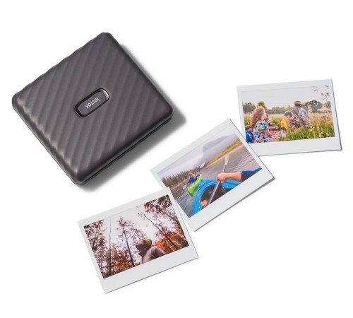 Портативный фотопринтер Fujifilm Instax LINK WIDE серый