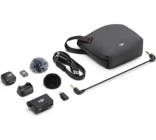 Беспроводной микрофон DJI Mic mini (1 TX + 1 RX), черный