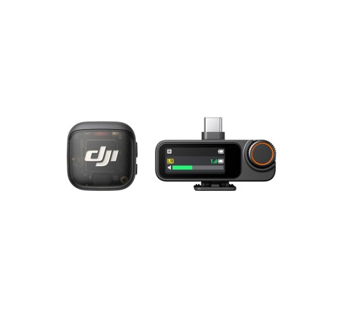 Беспроводной микрофон DJI Mic 3 (1 TX + 1 RX), черный