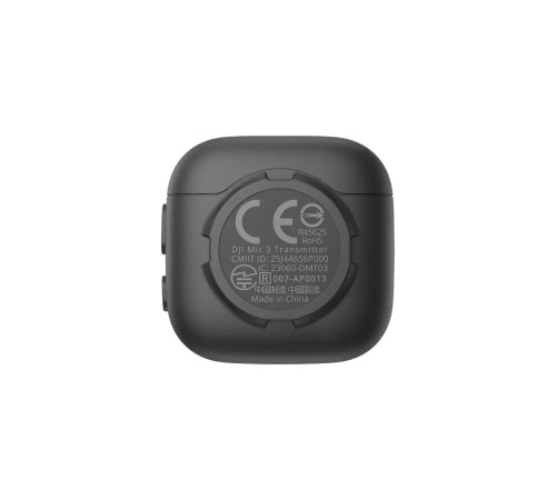 Беспроводной микрофон DJI Mic 3 Transmitter, черный